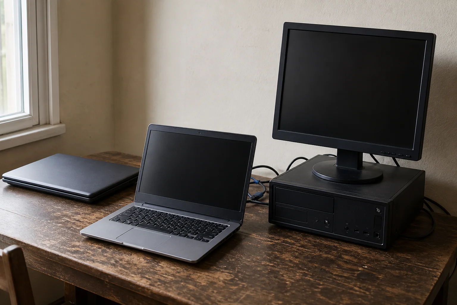 Selección accesible de computadoras y laptops