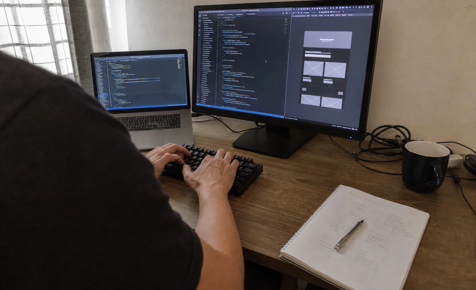 Espacio sencillo de trabajo para desarrollo de software